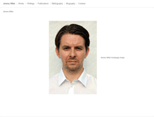 Tablet Screenshot of jeremymillar.org